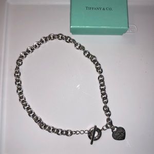 Tiffany & Co Heart Toggle Necklace